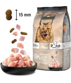 Leonardo Cat Food Trockenfutter Katze > Leonardo Trockenfutter für Katzen Adult Getreidefrei Maxi, Geflügel