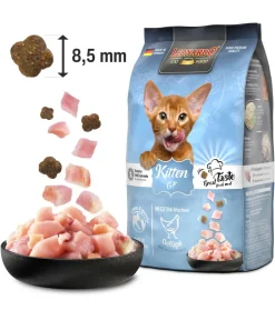 Leonardo Cat Food Leonardo Trockenfutter für Katzen Kitten Getreidefrei, Geflügel Discount