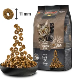 Leonardo Cat Food Trockenfutter Katze - Leonardo Trockenfutter für Katzen Adult Getreidefrei Maxi, Geflügel