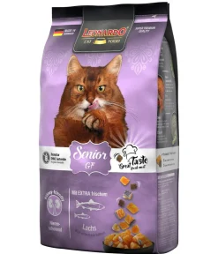 Leonardo Cat Food Leonardo Trockenfutter für Katzen Senior Getreidefrei, Lachs Best