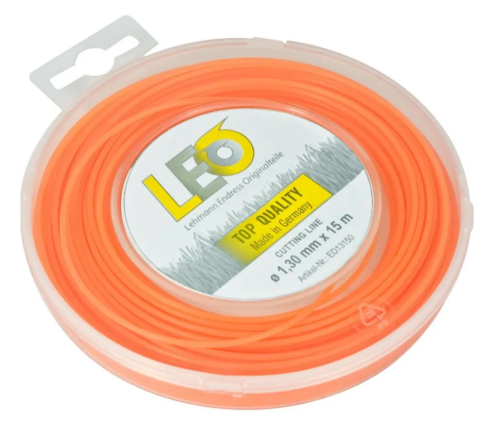 LEO Rasenmäher & Rasentrimmer > Trimmer Schnur 1,3 mm x 15 m