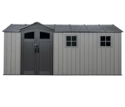 LIFETIME Gartenhäuser & Gerätehäuser - Gerätehaus Idaho, ca. B498/H264,5/T214,1 cm Grau