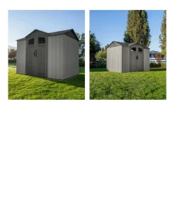LIFETIME Gerätehaus Ohio, ca. B283,5/H265/T214,1 cm Grau Online