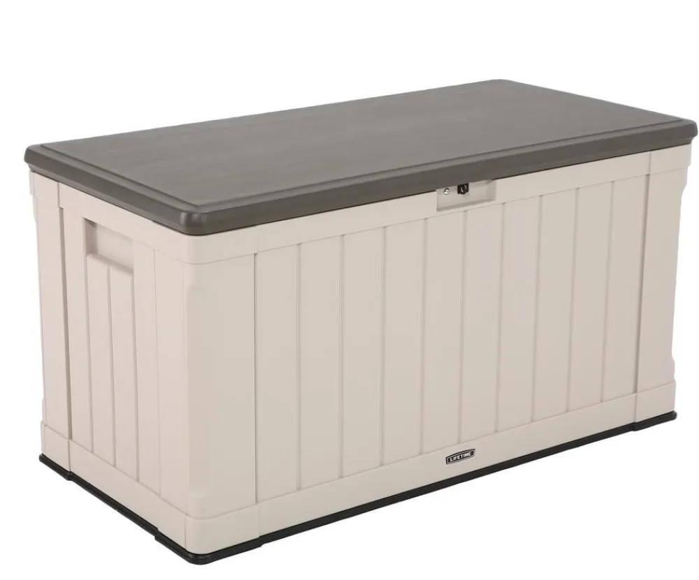 LIFETIME Aufbewahrungsboxen - Kissenbox, 440 l Grau