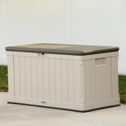 LIFETIME Aufbewahrungsboxen - Kissenbox, 440 l Grau
