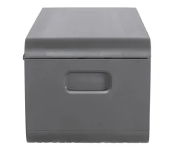 LIFETIME Kunststoff-Gartenbox Space L, 515 Liter, ca. B147,1/H64,5/T72 cm Anthrazit Outlet