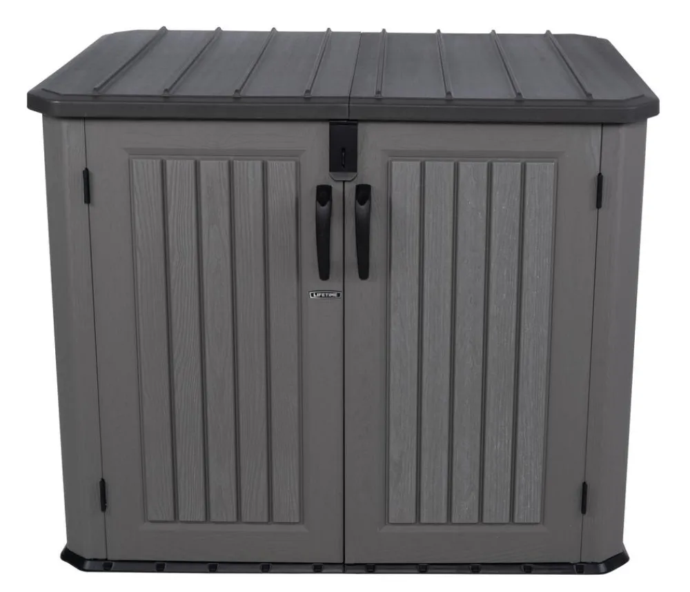 LIFETIME Aufbewahrungsboxen|Mülltonnenboxen > Mülltonnenverkleidung Phil 2er Box, ca. B146/H128/T94 cm