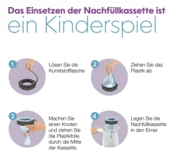 LitterLocker By Litter Genie® XL-Nachfüllkassette Hellblau Outlet