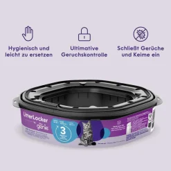 LitterLocker By Litter Genie® XL-Nachfüllkassette Hellblau Outlet