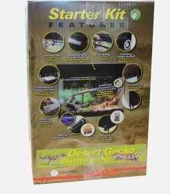 Lucky Reptile Terrarium Starter Kit Wüstengecko, ca. B50/H40/T28 cm Weiß Outlet