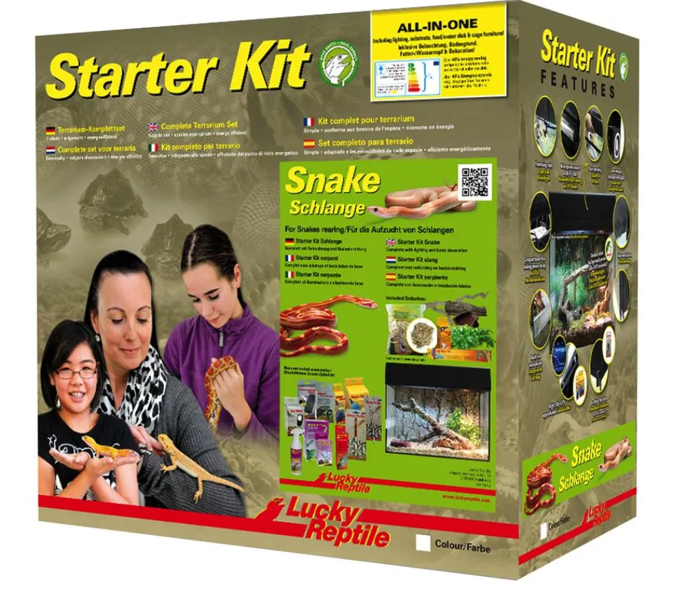 Lucky Reptile Terrarium Starter Kit Komplettset Schlangen Weiß Best