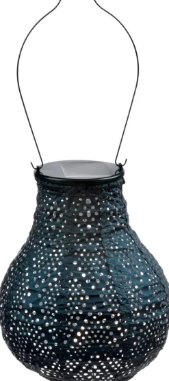Lumiz Solar-Lampion Bulb Ikat, ca. Ø16/H20 cm ' New