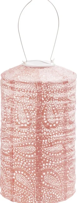 Lumiz Solar-Lampion Cylinder Paisley, ca. Ø18/H33 cm Online