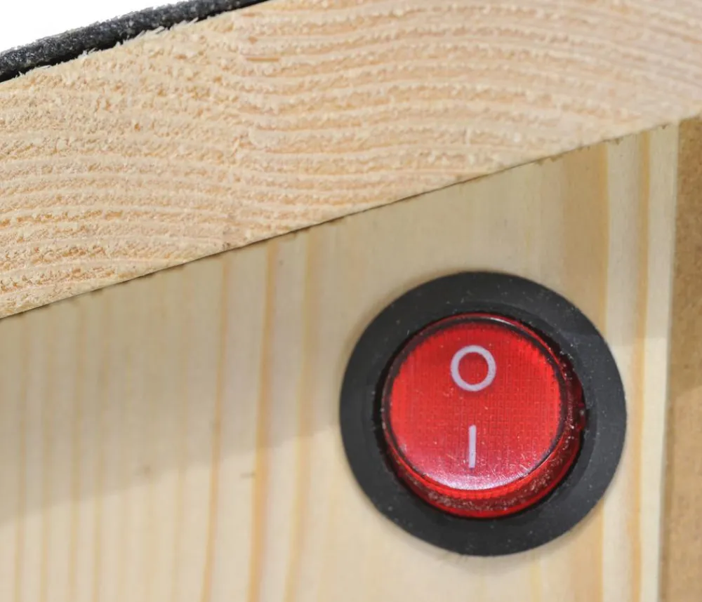 LUXUS-INSEKTENHOTELS Solar-Insektenhotel Landsonne, ca. B47/H34/T12,5 cm Schwarz New
