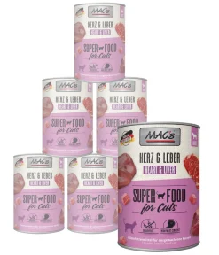 MAC's® MAC's CAT Nassfutter für Katzen Fleischmenü, 6 x 400 g Outlet