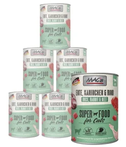 MAC's® Nassfutter Katze - MAC's CAT Nassfutter für Katzen, 6 x 800 g