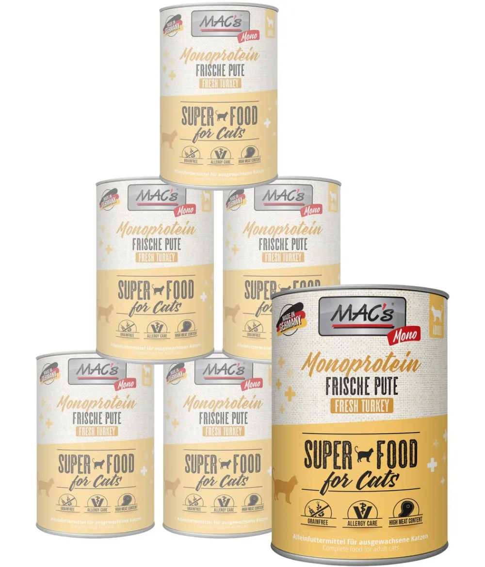MAC's® MAC's CAT Nassfutter für Katzen Sensitive, /400 g New