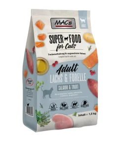 MAC's® MAC's CAT Trockenfutter für Katzen Adult, Lachs & Forelle Best