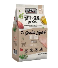 MAC's® Trockenfutter Katze > MAC's CAT Trockenfutter für Katzen Senior Light 7+