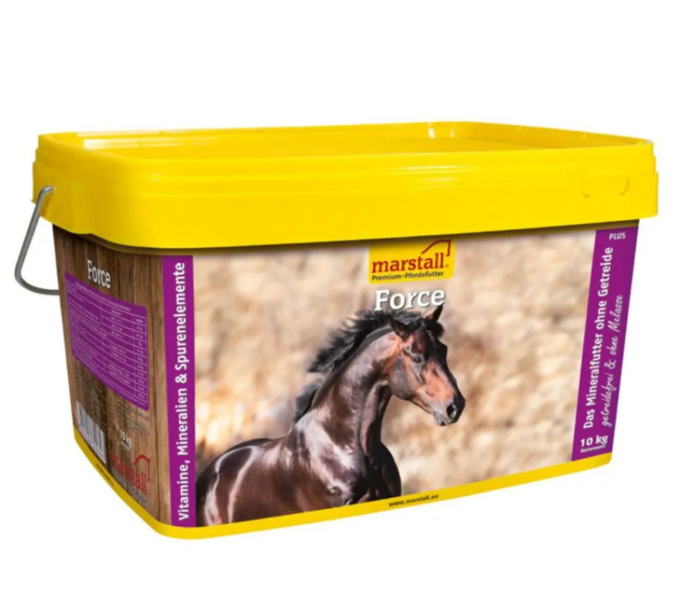 marstall® Pferdefutter & Zusatzfutter > Pferdefutter Mineralfutter Force, 10 kg