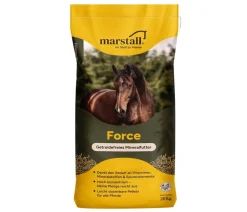 marstall® Pferdefutter & Zusatzfutter - Pferdefutter Mineralfutter Force, 20 kg