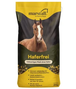 marstall® Pferdefutter & Zusatzfutter - Pferdefutter Müsli Haferfrei, 20 kg