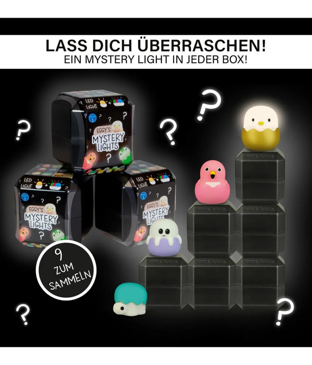 MegaLight Nachtlicht Eggy&Friends Eggy's Mystery Lights, Blind Box Clearance