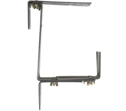 Dehner Mehr Blumentopfzubehör > Metall-Blumenkastenhalter für den Balkon, 2 Stück