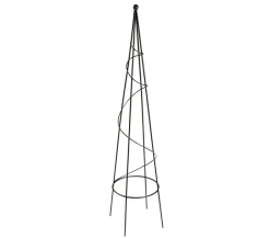 Dehner Metall-Obelisk Oxford Grau