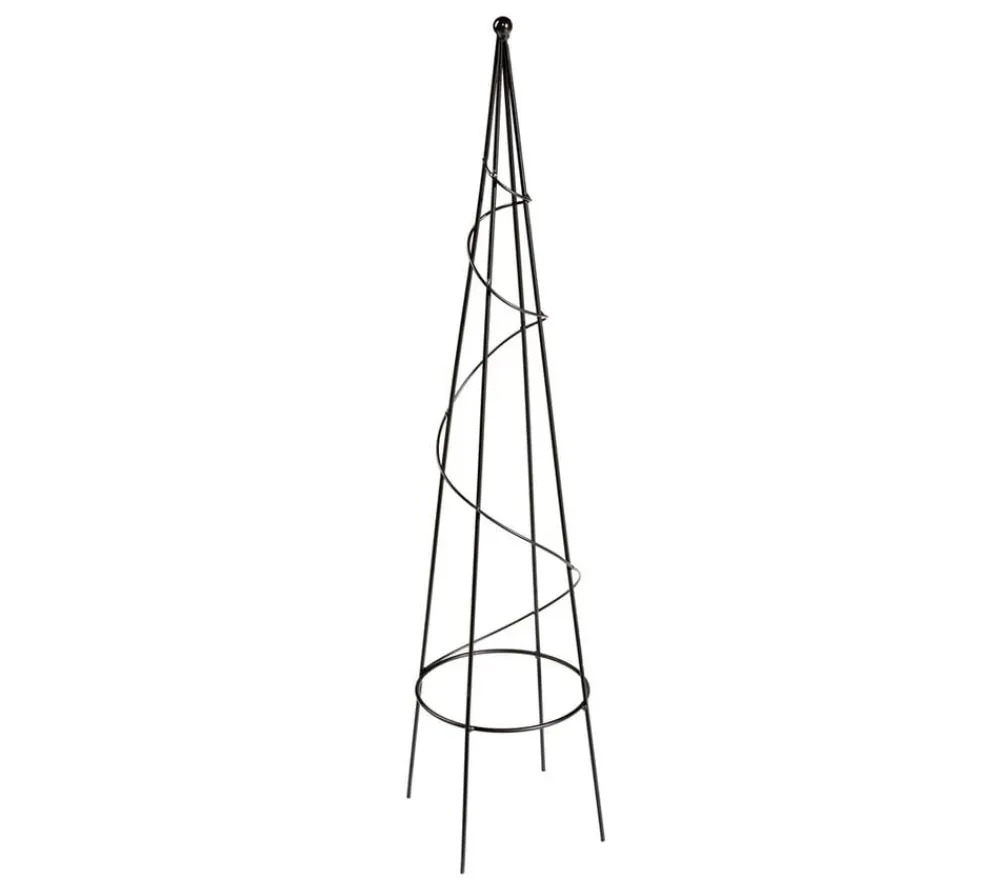 Dehner Metall-Obelisk Oxford Grau
