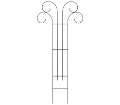 Dehner Rankgitter & Obelisken - Metall-Rankspalier Wellington, ca. B50/H100 cm Schwarz