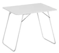 MFG Freizeitmöbel Gartentische Kunststoff|Klapptische - MFG Campingtisch, ca. B80/H63/T60 cm Weiß