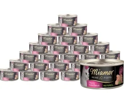 Miamor Nassfutter für Katzen Feine Filets naturelle, 24 x 80 g Discount