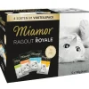 Miamor Nassfutter für Katzen Ragout Royal in Jelly Multipack, 12 x 100 g Hot