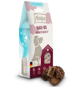 MjAMjAM® Hundeleckerlies > Hundesnack Snack-Box herzhaftes Wildfilet, Adult, 70 g
