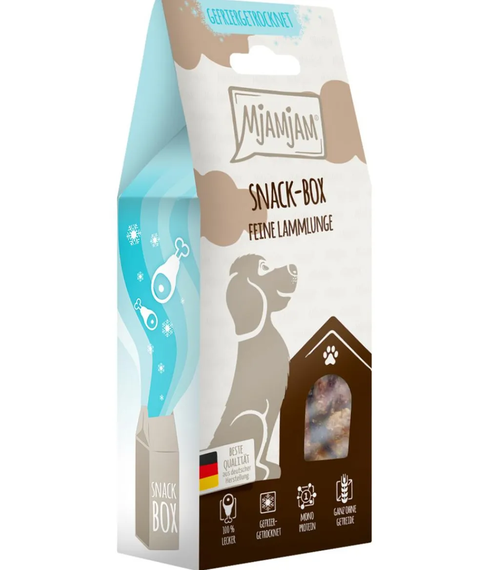 MjAMjAM® Hundesnack Snack-Box feine Lammlunge, Adult, 70 g Clearance