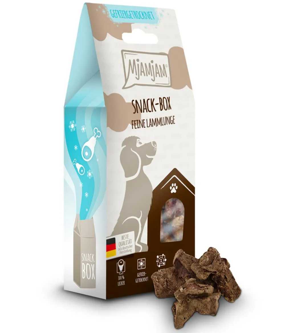 MjAMjAM® Hundesnack Snack-Box feine Lammlunge, Adult, 70 g Clearance