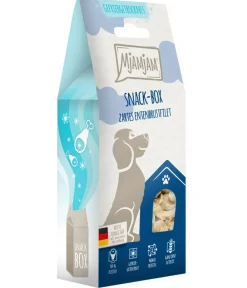MjAMjAM® Hundeleckerlies - Hundesnack Snack-Box zartes Entenbrustfilet, Adult, 80 g