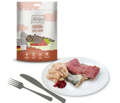 MjAMjAM® Katzenleckerlies & Getränke - Katzensnack Snackbag zartes Lamm, Adult, 125 g