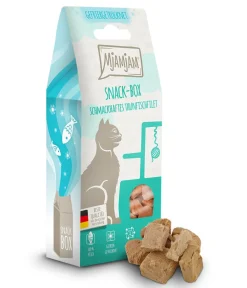 MjAMjAM® Katzenleckerlies & Getränke > Katzensnack Snackbox schmackhaftes Thunfischfilet, Adult, 35 g