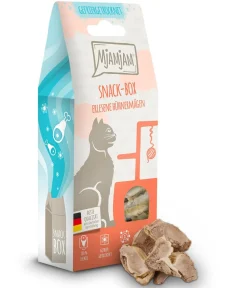 MjAMjAM® Katzenleckerlies & Getränke > Katzensnack Snackbox erlesene Hühnermägen, Adult, 35 g