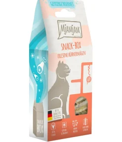 MjAMjAM® Katzenleckerlies & Getränke > Katzensnack Snackbox erlesene Hühnermägen, Adult, 35 g