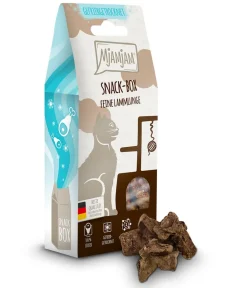 MjAMjAM® Katzenleckerlies & Getränke > Katzensnack Snackbox feine Lammlunge, Adult, 35 g