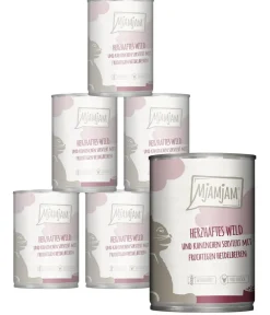 MjAMjAM® Nassfutter für Katzen herzhaftes Wild & Kaninchen, Adult Online