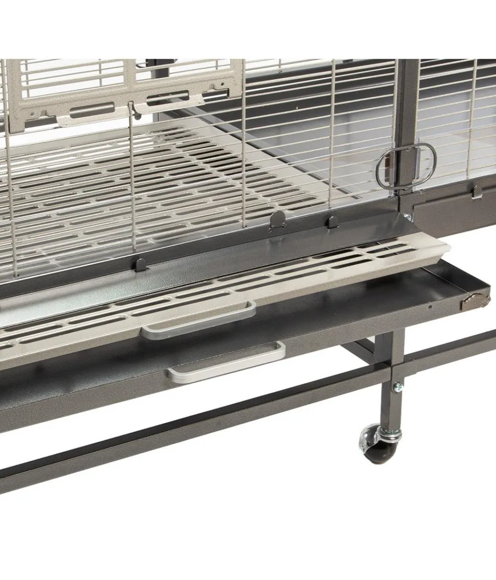 Montana Vogelvoliere Paradiso 150 Dunkelgrau New