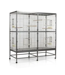 Montana Vogelvoliere Paradiso 150 Dunkelgrau New
