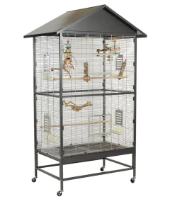 Montana Vogelvoliere Villa Casa 90, Antik Dunkelgrau Best