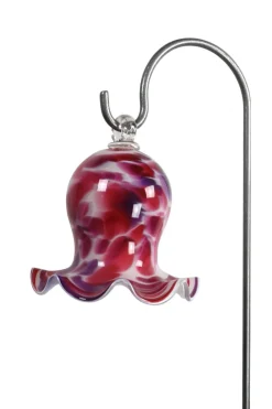 MP Glaszauber Gartenkugeln & Glas Deko > Glas-Miniglocke mit Stab, ca. Ø8/H65 cm