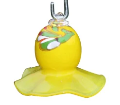 MP Glaszauber Gartenkugeln & Glas Deko - Glas-Miniglocke mit Stab, ca. Ø8/H65 cm