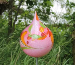 MP Glaszauber Gartenkugeln & Glas Deko - Glas-Zwiebel, ca. Ø15 cm